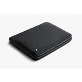 Bellroy Tokyo Folio 12.9-inch Raven leather tablet and document organizer with multiple compartments and sleek design.