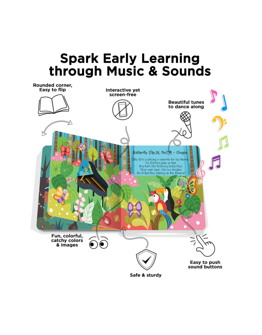 isAlbi Ditty Bird Classical Music collectible figure with a detailed design, featuring a whimsical bird playing classical instruments.
