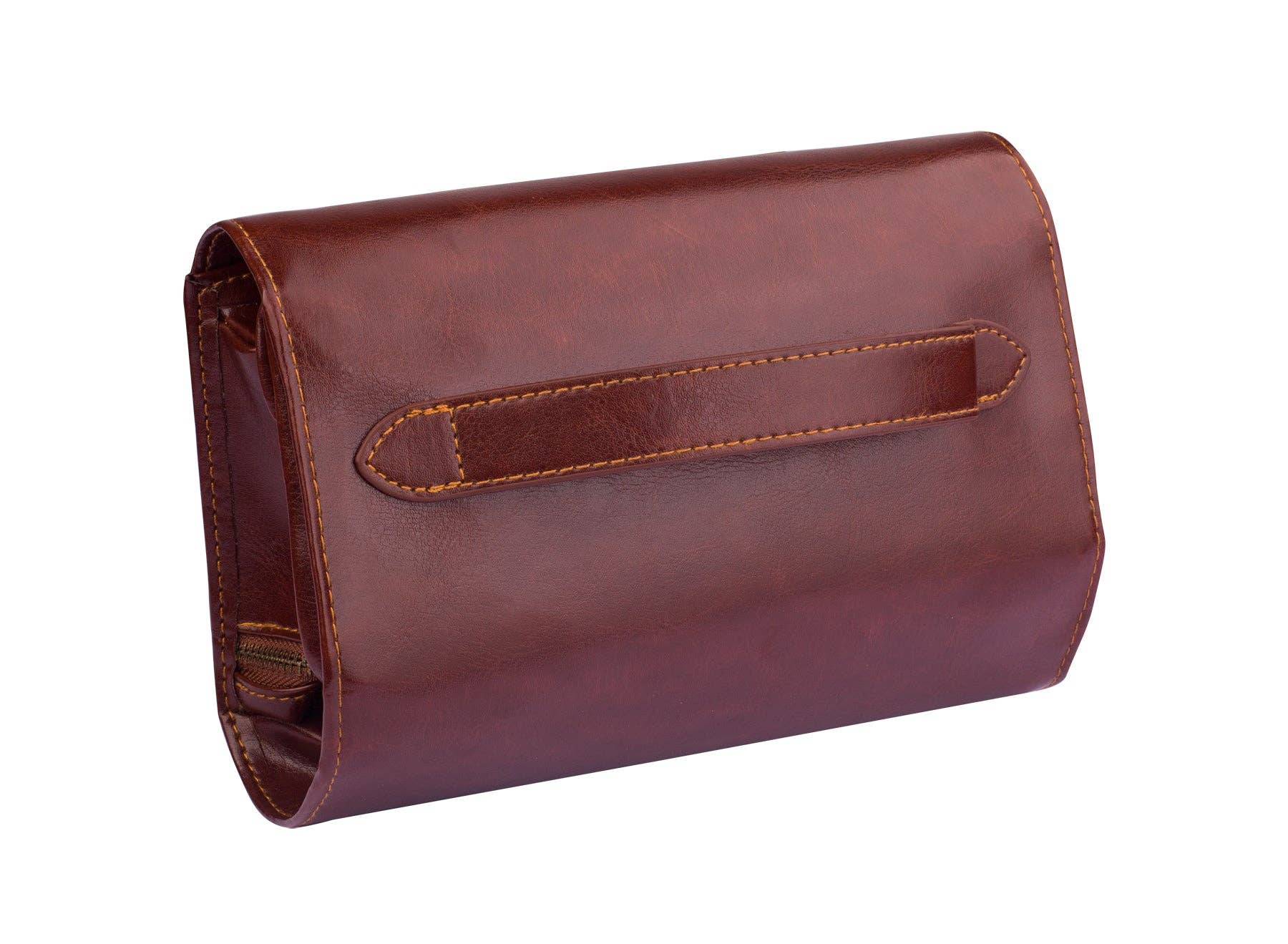 Men's Republic travel toiletry bag with hanger, compact cosmetic and toiletry bag for men, with multiple compartments for organization.