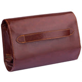 Men's Republic travel toiletry bag with hanger, compact cosmetic and toiletry bag for men, with multiple compartments for organization.