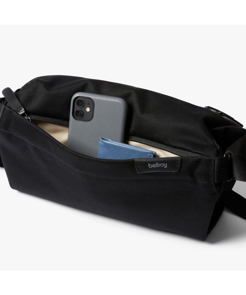 Bellroy Sling - Melbourne Black detail view 2