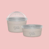 Frank Green Duo Pack To Go Bowl with reusable containers and lids for on-the-go meals and snacks.