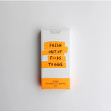Wild Emery Fresh Out of F*cks to Give Shower Steamer 3-pack, colorful bath and body product with vibrant packaging.