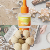 Grace & James Christmas Gingerbread House felt air freshener hanging with festive details and soft texture.