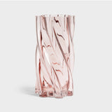 Klevering Marshmallow Pink vase featuring a soft pink, rounded ceramic design perfect for floral arrangements.