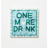 Jones & Co Fun House Drink Tile wall decor featuring playful house design and vibrant colors for kitchen or bar decor.