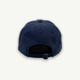Banabae Old Mate washed baseball cap in navy, adjustable brim and classic style, made from durable fabric.