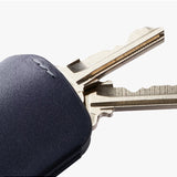 Bellroy Key Cover Plus 3rd Edition in navy, compact leather key holder with multiple key slots and sleek design.