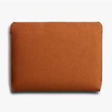 Bellroy 16-inch bronze laptop sleeve with sleek design and padded interior for protection and style.