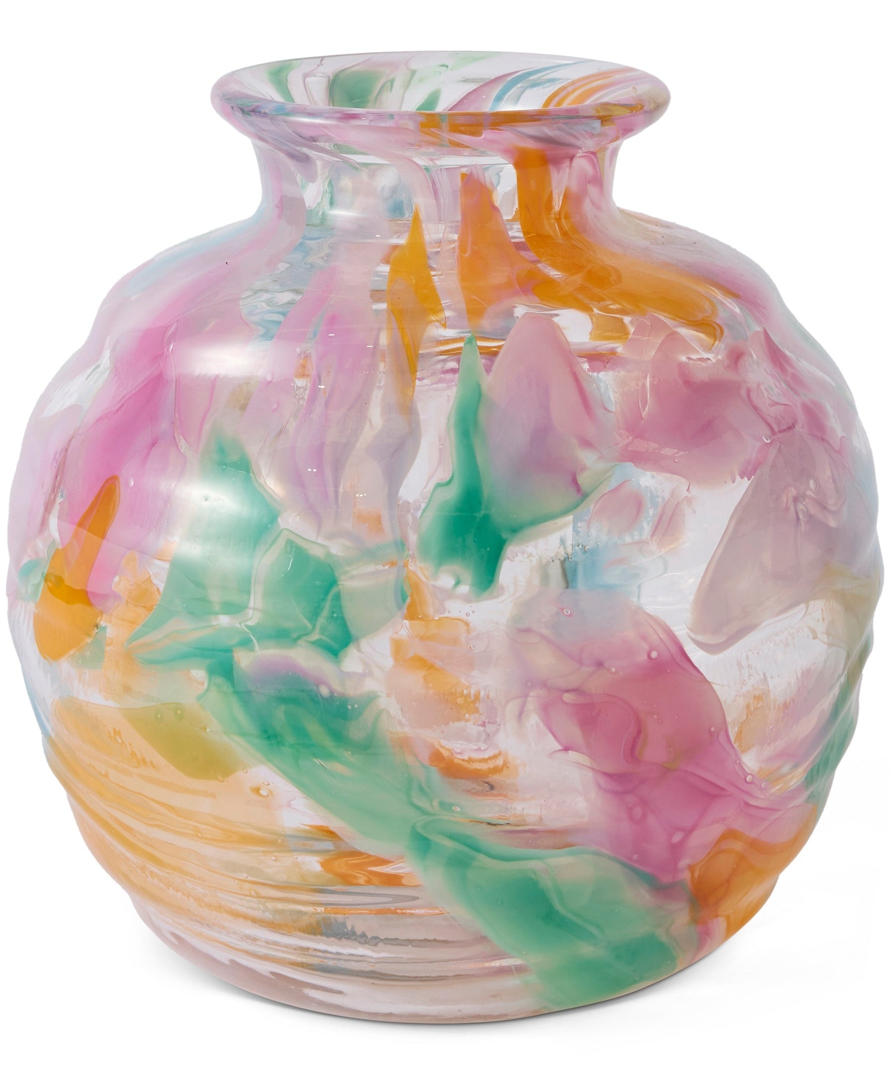 Kip & Co Swirl Sorbet Round Vase