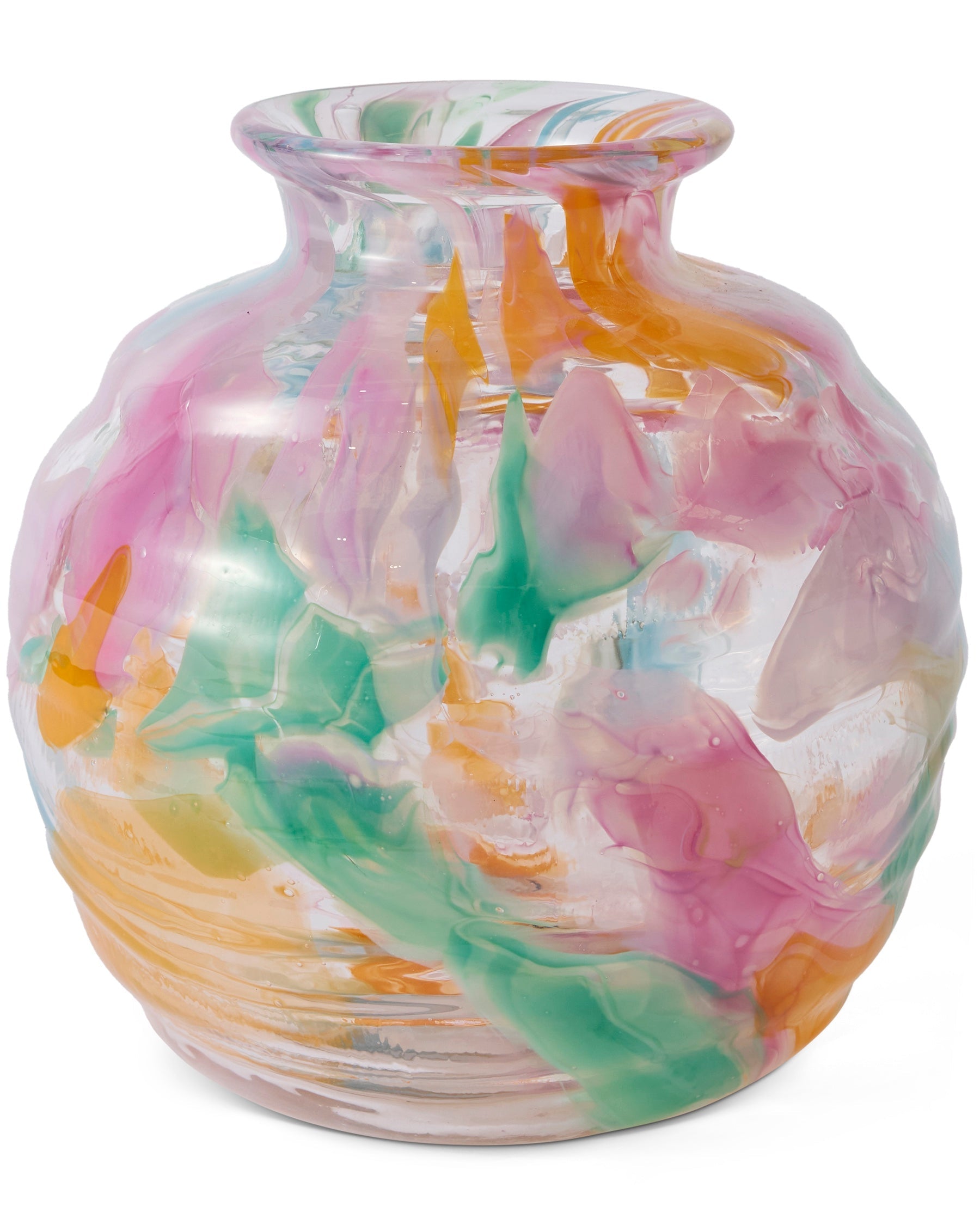 Kip & Co Swirl Sorbet Round Vase