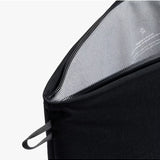 Black Bellroy Lite Laptop Sleeve for 16-inch laptops, made of sleek, durable material with a minimalist design.