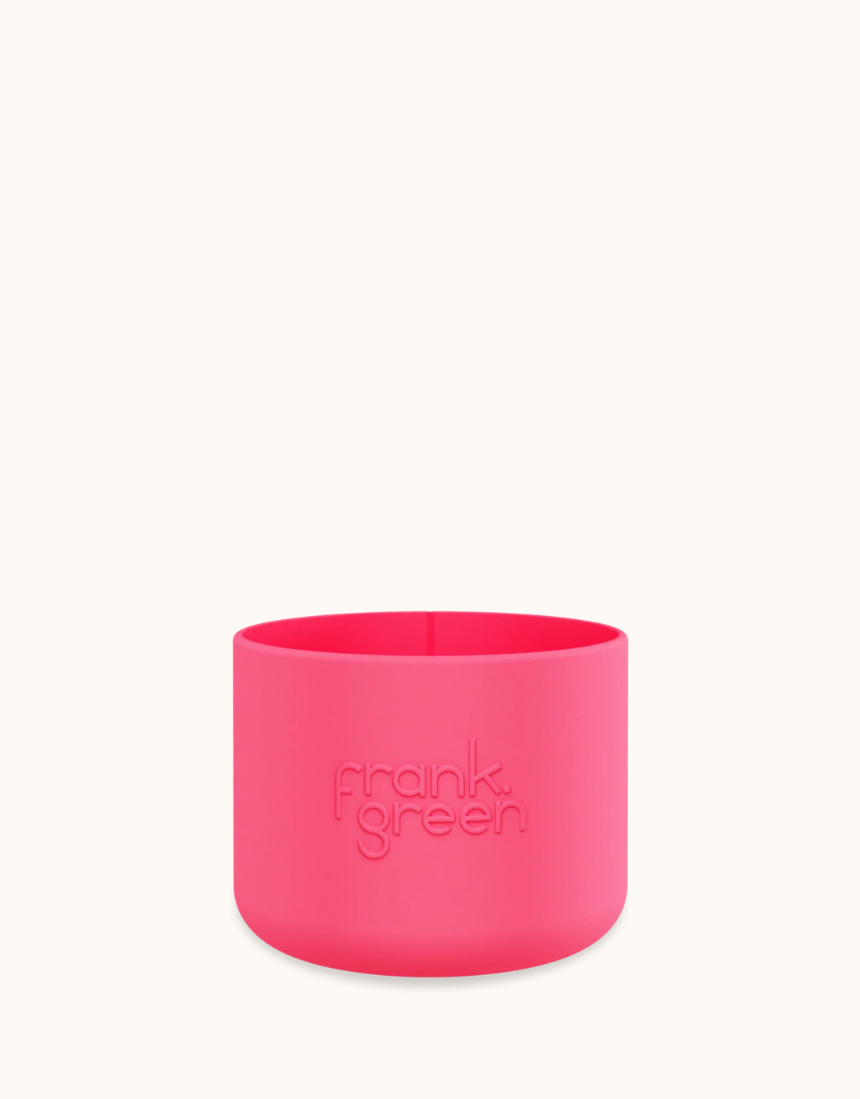 Say It Sister Frank Green small bottle bumper guard, protective silicone cover for Frank Green reusable water bottles.