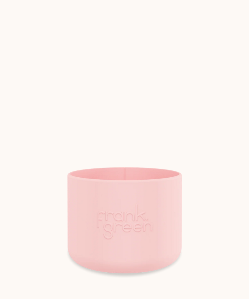 Small Frank Green Bottle Bumper Guard by Say It Sister, designed to protect and cushion your reusable water bottle.