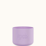 Small Frank Green bottle bumper guard by Say It Sister, protective silicone cover for bottles, prevents scratches and damage.