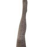 Tightology Deco Brown Merino Wool Tights displayed on a model, showcasing their snug fit and soft, warm wool material.