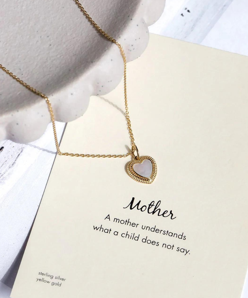 Petals Australia mother of pearl necklace featuring delicate petal-shaped pendant, elegant jewelry for women.