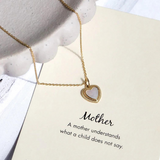 Petals Australia mother of pearl necklace featuring delicate petal-shaped pendant, elegant jewelry for women.