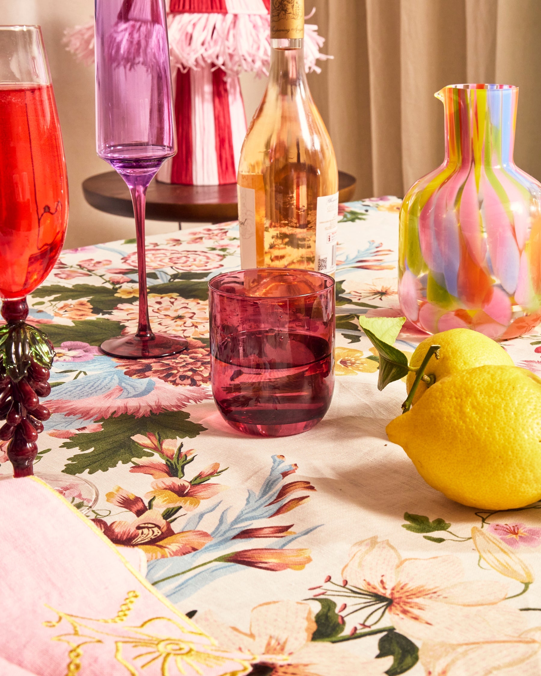 Kip & Co Lilac Fiesta Carafe & Glass