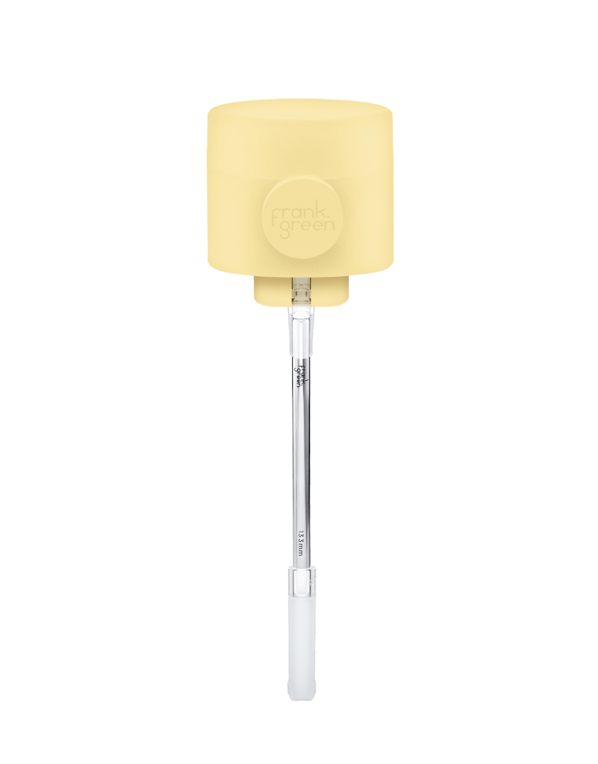 Frank Green switch lid with straw and strap for drinkwear, featuring a sleek design and secure closure for on-the-go hydration.
