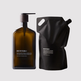 Hunter Lab Forever Kit for bath and body featuring skincare products in sleek packaging, ideal for nourishing and rejuvenating skin.
