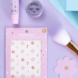 Kids nail stickers by Oh Flossy featuring colorful, playful designs perfect for children's nail art.