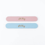 Kids nail files by Oh Flossy featuring colorful, child-friendly design, perfect for gentle nail grooming for children.