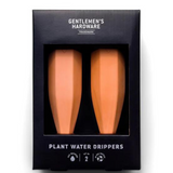 Gentlemen's Hardware plant water drippers string light with small LED bulbs for outdoor garden or patio decoration.