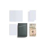 Bellroy Card Sleeve 2nd Edition in Everglade with multiple card slots and sleek leather design.
