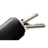 Bellroy Key Cover Plus 3rd Edition in black, a sleek leather key organizer with multiple key slots.