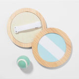 Sunnylife Catch Ball Set Rio Sun, colorful outdoor game with two catch balls and a net for active play and fun.