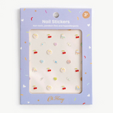 Kids Oh Flossy nail stickers featuring colorful, playful designs perfect for children's nail art.