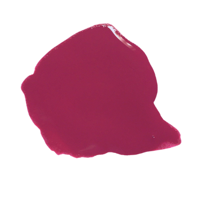 Hanami Cosmetics Doria nail polish bottle with vibrant pink shade and sleek packaging on a white background.