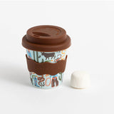Chino Club Cowboy Baby Chino Cup 4oz for kids, featuring a cowboy design with no straw, perfect for young children.