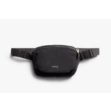 Bellroy Lite Belt Bag in black with adjustable strap and zippered main compartment, designed for convenient everyday carry.