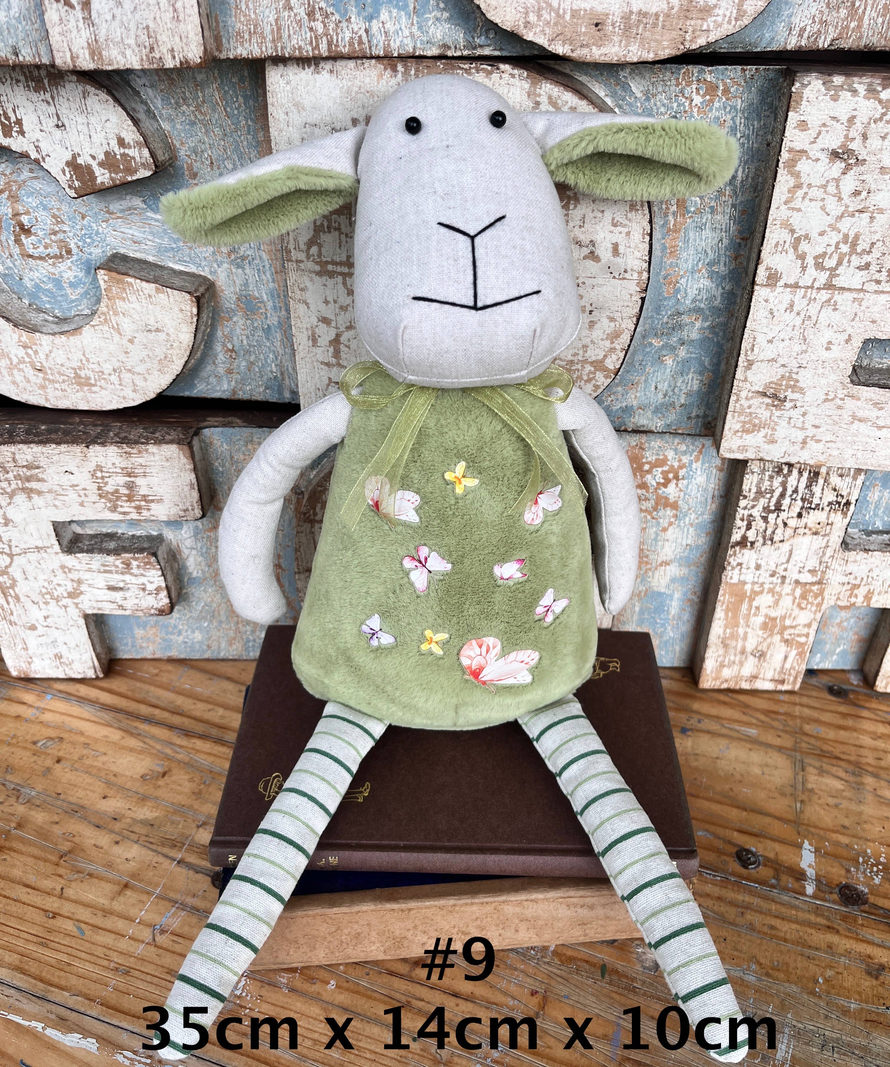 Amaranta Designs Daisy Lamb sculpture featuring a detailed white ceramic lamb with floral accents and intricate craftsmanship.