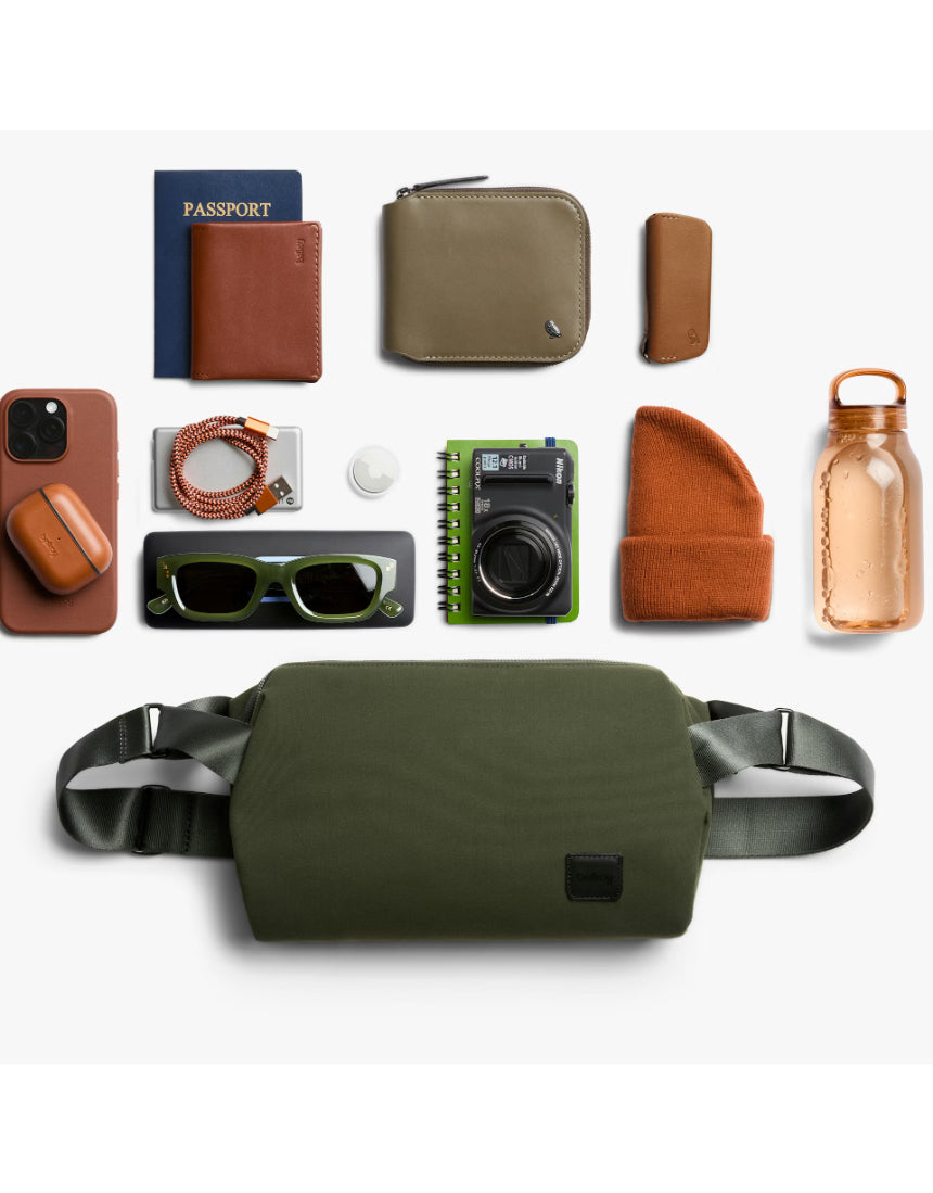 Bellroy Classic Sling 7L - Olive detail view 6