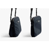 Bellroy Tokyo Side Bag in navy, a sleek crossbody bag with adjustable strap and multiple compartments, designed for everyday use.