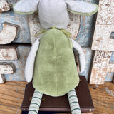 Amaranta Designs Daisy Lamb plush toy with soft fabric and embroidered details, ideal for children and decorative purposes