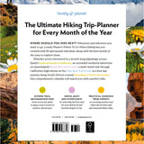 Brumby Sunstate Lonely Planet hiking guidebook open to a map and scenic trail images for outdoor adventures.