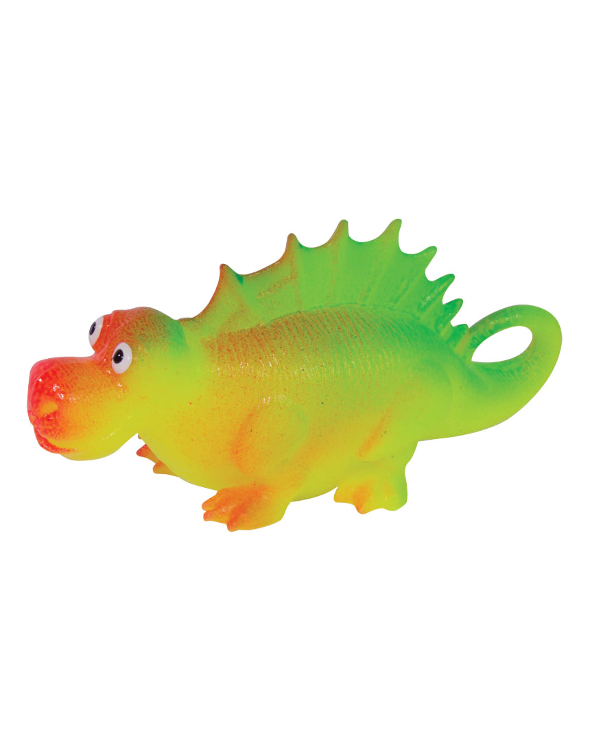Colorful dinosaur-shaped balloon balls toy from isAlbi, featuring assorted vibrant dinosaur designs for children.
