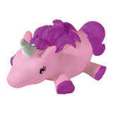 Colorful assortment of unicorn-shaped balloon balls from isAlbi, playful toy for children featuring vibrant, whimsical designs.