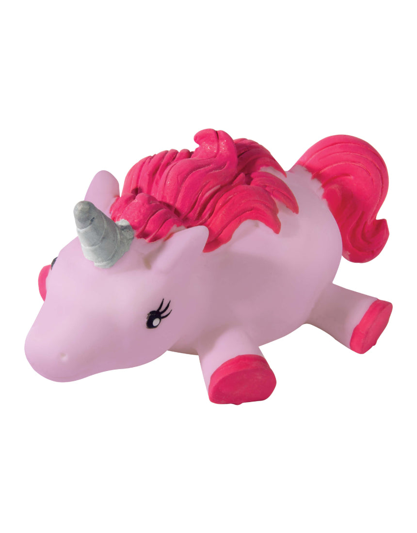 Colorful unicorn-shaped balloon balls toy by isAlbi, featuring assorted bright colors and playful unicorn designs, perfect for kids.