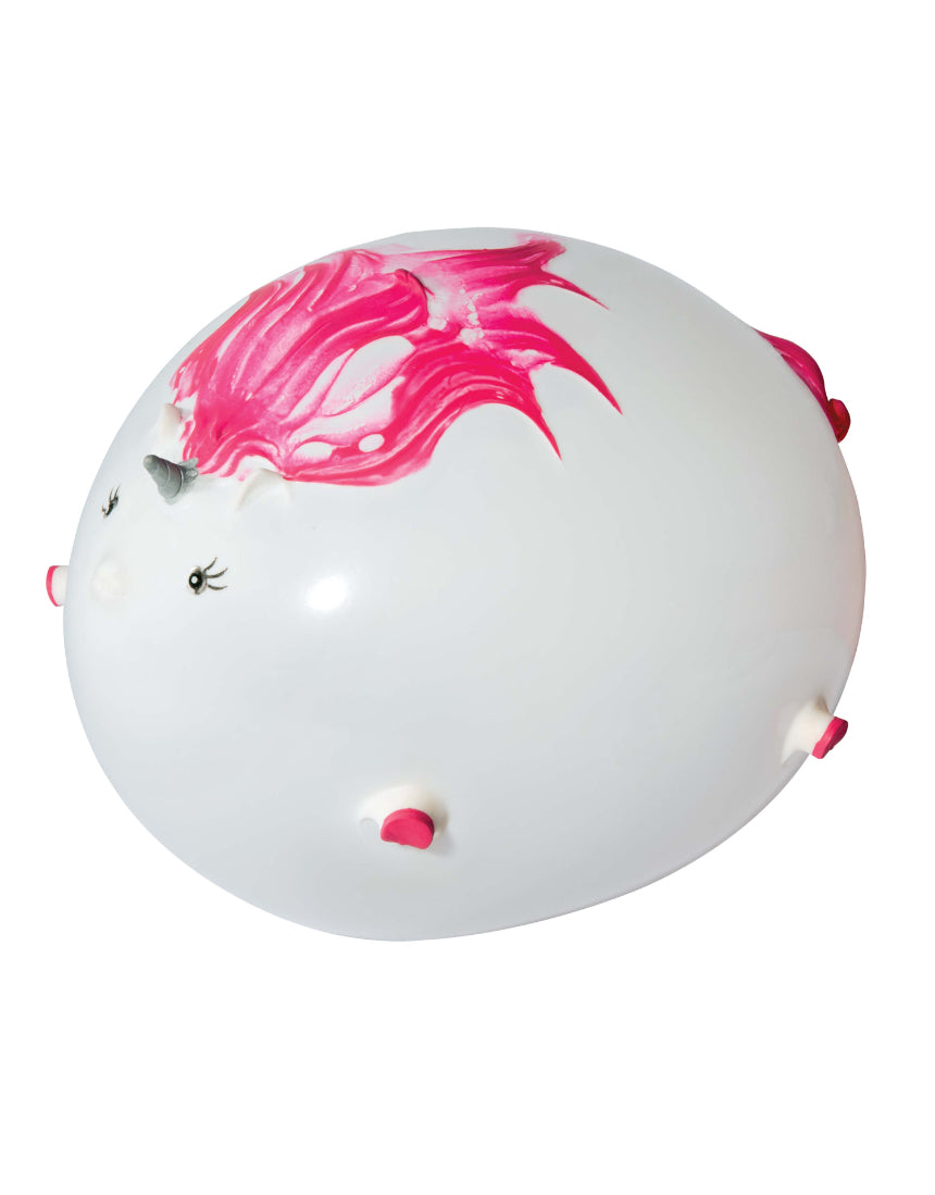 Colorful unicorn-shaped balloon balls toy by isAlbi, featuring bright, assorted colors and playful designs perfect for kids.