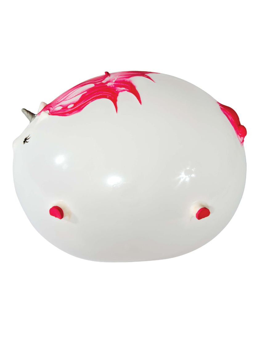 Colorful unicorn-shaped balloon balls toy from isAlbi, featuring assorted vibrant designs for children's play and decoration.
