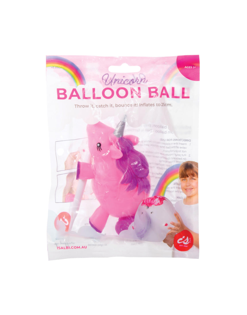 Colorful Unicorn Balloon Balls toy by isAlbi featuring playful, vibrant unicorn-shaped balloons in assorted colors.