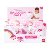 Colorful unicorn-shaped balloon balls toy by isAlbi, featuring assorted vibrant balloon balls for kids' play and entertainment.