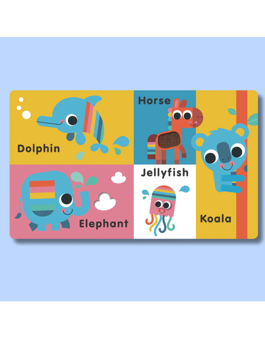 Little Learning Library Animals by Brumby Sunstate featuring colorful animal illustrations for young children.