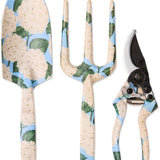 Kip & Co Hydrangea Blue Garden Tools and Gloves Set