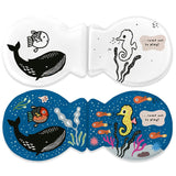 Brumby Sunstate Fish and Friends bath book showing colorful underwater illustrations for children to enjoy during bath time.
